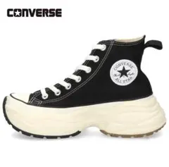 CONVERSE All Starブラック ハイカット厚底　レースアップ24cm