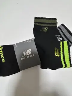 New Balance ソックス 3足組 メンズ 25-27cm 新品