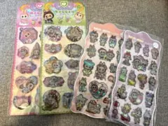 即日発送！ラブブ　ウォーターシール　立体　オーロラシール　4枚セット