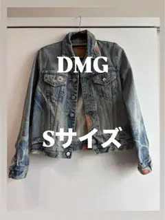 ドミンゴ DMG デニムジャケットGジャンレディース Sサイズ ヴィンテージ加工
