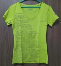 MAMMUT マムート Tシャツ ライムグリーン　アジアМのサムネイル