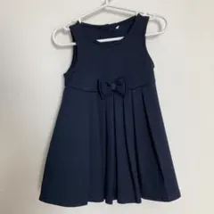 【美品】ベビーフォーマル　プリーツジャンバースカート