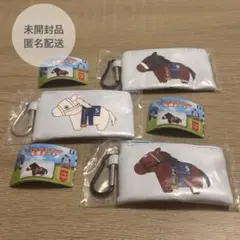 サラブレッドコレクション　応援ポーチ　ソダシ&アーモンドアイ&ドウデュース