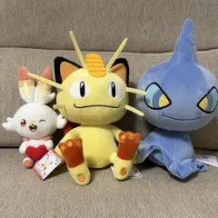 ポケモン ぬいぐるみ 【マイナン、ニャース、フシギダネ】3体セット ポケモン ぬいぐるみ 【マイナン、ニャース、フシギダネ】3体セット
