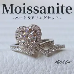 高品質】オールモアサナイト リボンパヴェ リング S925 - メルカリ