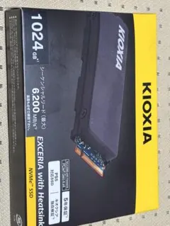 KIOXIA EXCERIA with Heatsink m.2 SSD 1TB