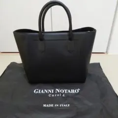 GIANNI NOTARO ブラック ハンドバッグ