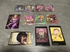 ジョジョ5部 黄金の風 ウエハースシール カード 11枚セット