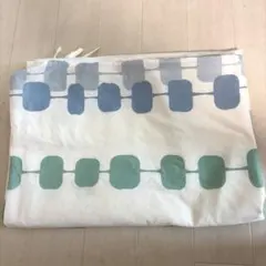 ニトリ　掛け布団カバー　ダブル　クロエ　幅140 綿　コットン　薄手　布団カバーのサムネイル