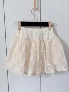 130 アナスイミニ　レース刺繍スカート