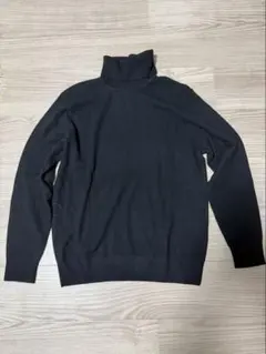 新品　ユニクロ　カシミヤ　タートルネックニット