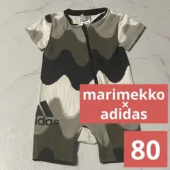adidas marimekko 波模様ロンパース J/80