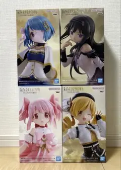 魔法少女まどか⭐︎マギカ　フィギュア　4種セット