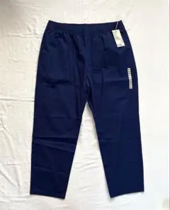 無印良品 紳士 リップストップイージーパンツ ネイビー　メンズ　XL