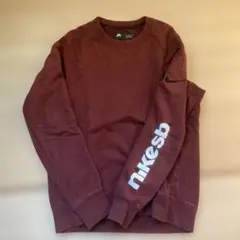 Nike SB バーガンディ トレーナー L
