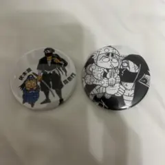 尼子騒兵衛漫画ギャラリー 缶バッジ 鶴町伏木蔵 雑渡昆奈門 新品未開封