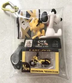 ガチャ詰めポーチ PEANUTSスヌーピー&ウッドストック ツーリング⑤ 1個