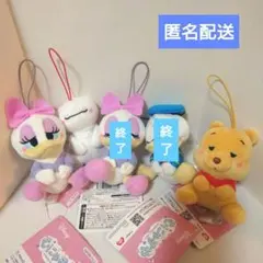 むにゃすやマスコット ドナルド デイジー ベイマックス プーさん