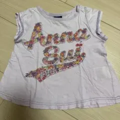 ANNA SUI mini 花柄ロゴプリント Tシャツのサムネイル