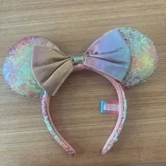 東京ディズニーランド　40周年　スパンコールカチューシャ