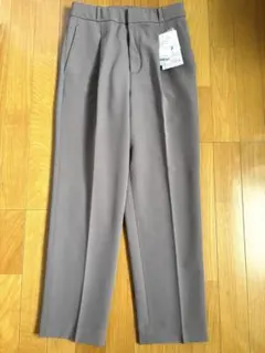 あったかウツクシルエット極みストレートパンツ/580788 モカ