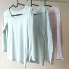 UNIQLO　ユニクロ　ヒートテック　キッズ　子ども　130cm　長袖3枚セット