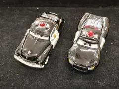 トミカ カーズ マックィーン シェリフ パトカー 2台セット