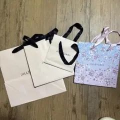 ショップ袋JILL STUART YSL GUERLAIN PAUL & JOE