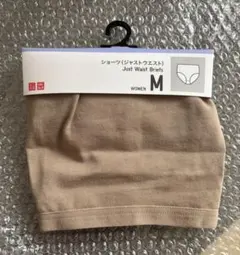M ユニクロ　ショーツ　ジャストウエスト