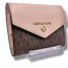 良品 MICHAEL KORS エンベロープ トライフォールド キーケース