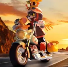 新品未開封　52TOYS　トムとジェリー　レトロバイク　フィギュア　海外限定