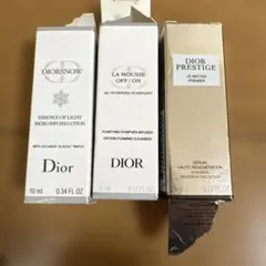 Dior ディオール プレステージ ルネクタープレミエ スノー サンプル 3点
