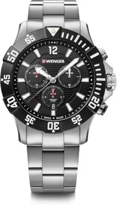 ウェンガー　WENGER シーフォース　クロノ　新品同様品　クォーツのサムネイル