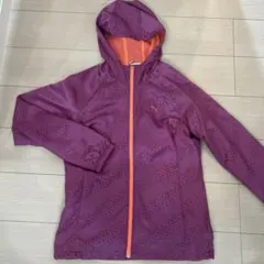 PUMA フード付きウィンドブレーカー Lサイズ 紫