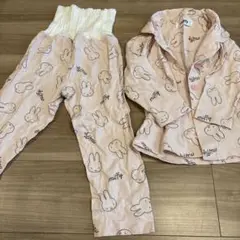 miffy ウサギ柄 パジャマ 100