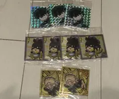 ヒロアカ ウエハースステッカー 緑谷出久 峰田実 プレゼントマイク