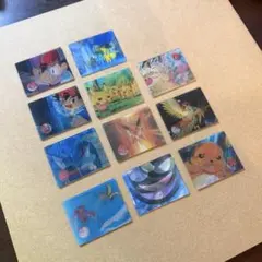 【最安!!】ポケモン ブロスカード 懐かしい 昔 ガチャガチャ 当時品 コンプ 最安!!】ポケモン ブロスカード 懐かしい 昔 ガチャガチャ 当時品