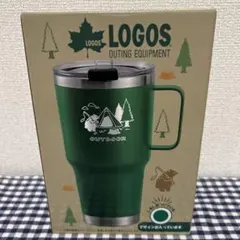 LOGOS ハンドル付き保温保冷ステンレスマグボトル800ml
