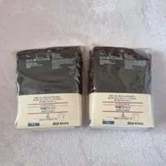 無印良品 MUJI 半袖Tシャツ ＸＬ 黒 オーガニックコットン