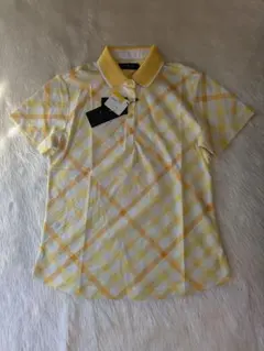 新品タグ付　❇DAKS GOLF❇ UV ポロシャツ イエロー　Мのサムネイル