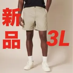 ゴルフパンツ　メンズ　ゴルフ　ハーフパンツ　短パン　3L 大きめ　Amazon