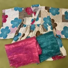 ひよこ商店 浴衣ドレス 120サイズ