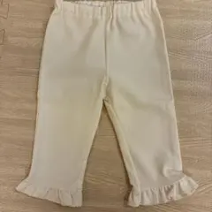 BeBe ホワイト スパッツ 90cm
