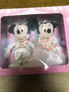 ブライダルディズニーミッキー&ミニーぬいぐるみ
