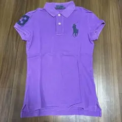 Polo Ralph Lauren Purple Big Pony y2k - メルカリ