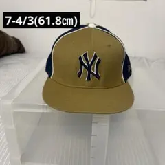 NEW ERA キャップ　黒　59FIFTY 7-4/3(61.8㎝）