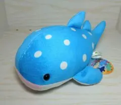 《新品タグ付》あるまど サメアソート ジンベイザメ ぬいぐるみ
