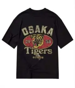 阪神タイガース　OSAKAタイガース　レトロ応援Tシャツ　優勝セールtigers