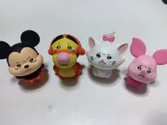 ガチャ　ディズニーキャラクター なかないモン そのに　全４種コンプリートセット