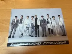 SnowMan vs SixTONES【デビュー時】　クリアファイル